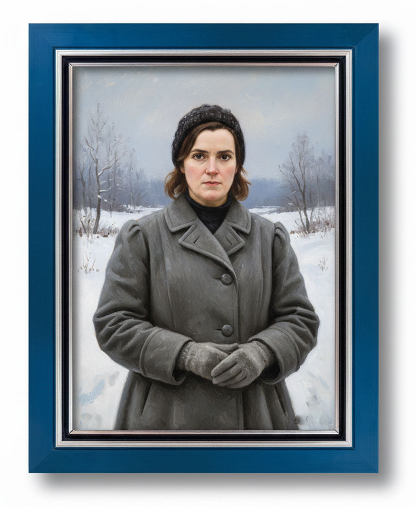 Cirie, Bleu nuit boudins argent creux noir