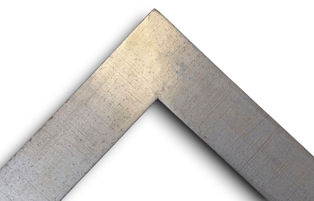 Carré 70*35, Argent griffé