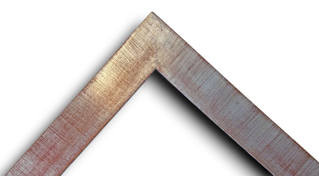 Carré 45*35, Argent griffé